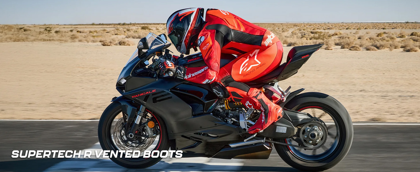 Amazon.com: Alpinestars Supertech R Vented Racing Motorcycle